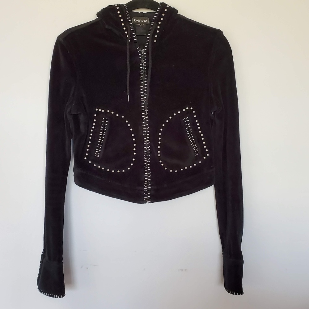 Bebe cropped jacket